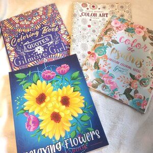 JUST ADDED 1 more! Color Books Set